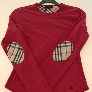 Burberry signature long sleeved top